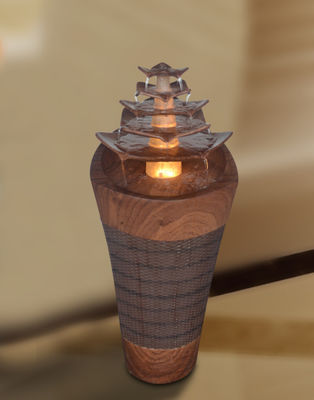 China Oval Bucket Backyard Water Fountain supplier