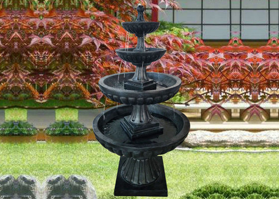 China 64 Inch Ornament Four Tiered Water Fountain supplier