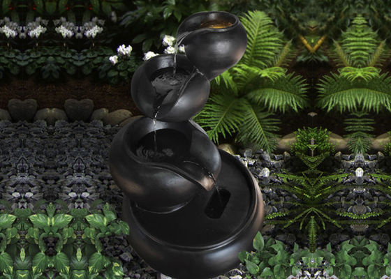 China Garden Three Tea Pots Cast Stone Water Fountains supplier