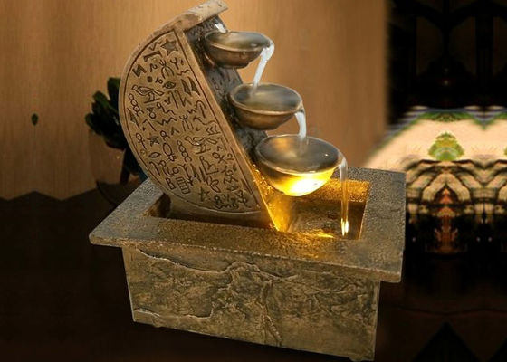 China Painting Golden Fortune Indoor Waterfall Fountain supplier