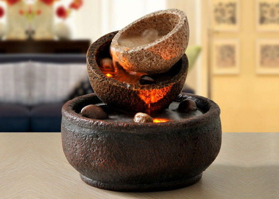 China Three Cups Handicraft  Indoor Tabletop Fountains supplier