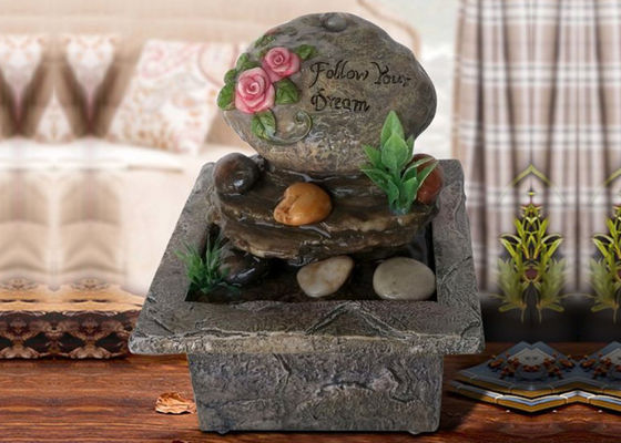 China 6 Inch Small Rockery Flowers Indoor Outdoor Fountains supplier