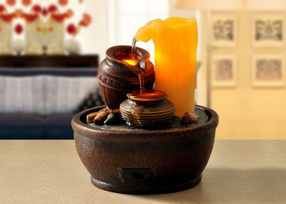 China Handicraft Candle Quiet Indoor Water Fountain supplier