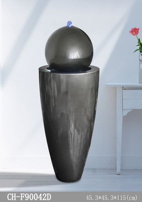 China GS 45.3X45.3 115cm Led Light Water Fountain supplier