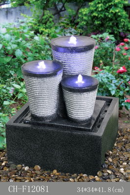 3 Oval Small Decorative Water Fountains supplier