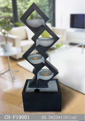 Triangle Cast Stone Water Fountains supplier