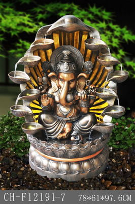 Home Interiors Decoration  Buddha Water Fountain supplier