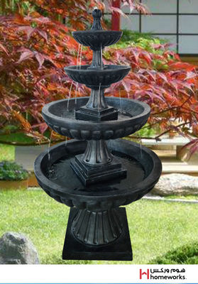 64 Inch Ornament Four Tiered Water Fountain supplier