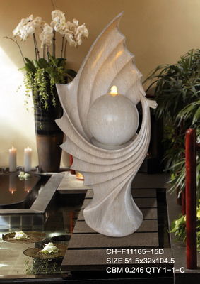 41 Inch Peacock Animal Outdoor Water Fountains supplier