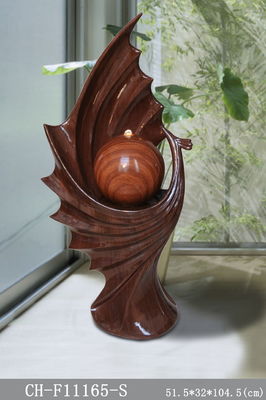 41 Inch Peacock Animal Outdoor Water Fountains supplier
