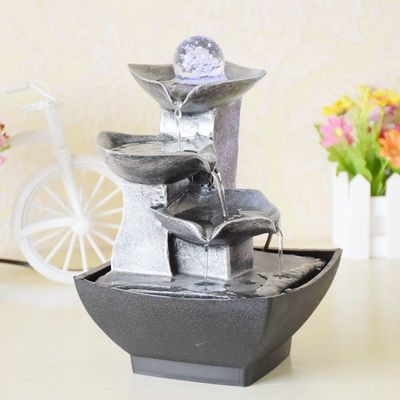 Contemporary Indoor With Glass Ball North American Style Home Interiors Decoration  Living Room  Water Fountain With LED supplier