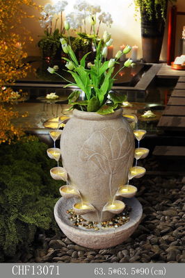 Handmade Two Ears  Sandstone Water Fountain supplier
