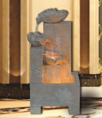 Water Pump Three Lotus Landscape Water Fountains supplier