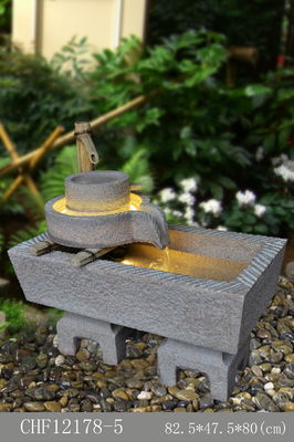 80cm  Graphite Sandstone Water Fountain supplier