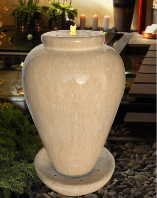 Landscape Big Pots Sandstone Water Fountain supplier