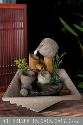 17.2cm Tabletop Water Fountain Indoor Small supplier