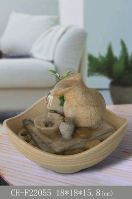 6 Inch Polyresin Indoor Waterfall Fountain supplier