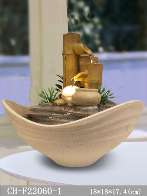 7 Inch Electric Bamboo Indoor Waterfall Fountain supplier