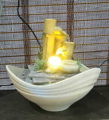 7 Inch Electric Bamboo Indoor Waterfall Fountain supplier