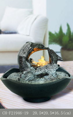 Simple Two Dolphins  Inside Waterfalls Fountains supplier