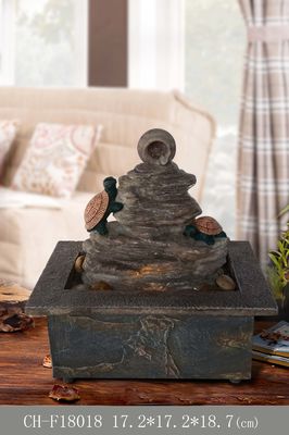 Handmade Polyresin Rockery Home Water Fountain Indoor supplier