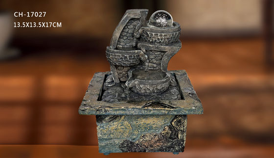 Office Decor Polyresin Brick Indoor Outdoor Fountains supplier