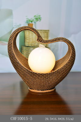 15 Inch Rattan Heart Indoor Outdoor Fountains supplier