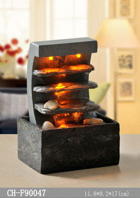 Four Steps 7”Polyresin Indoor Outdoor Fountains supplier