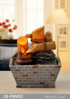 Office Deco Warm Lighted Indoor Outdoor Fountains supplier