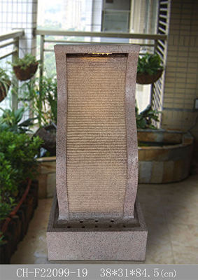 Luxury Patio Ornament Sandstone Water Fountain supplier