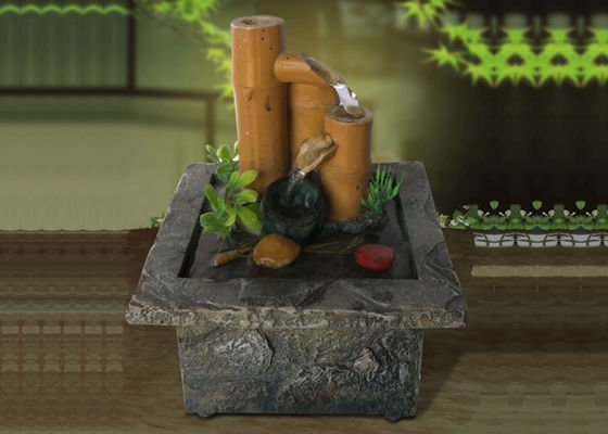 7 Inch American Style Bamboo Indoor Waterfall Fountain supplier