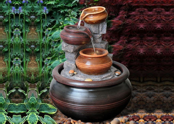 Water Pump Ornament Lighted Outdoor Water Fountains supplier