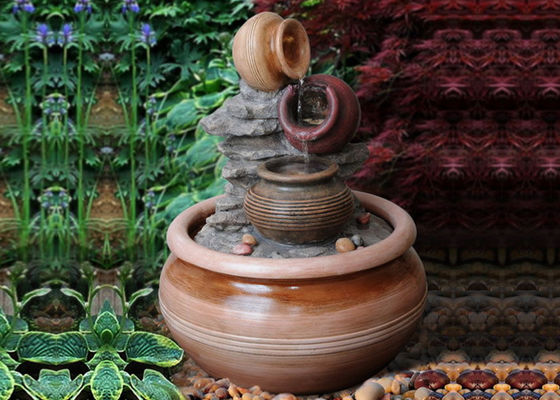 19 Inch Three Pottery Lamps Plus Outdoor Fountains supplier