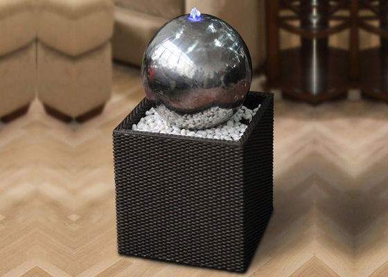 24 Inch Fortune Stainless Steel Ball Water Feature supplier