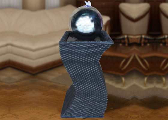 Handwork Polyresin Stainless Steel Ball Water Feature supplier