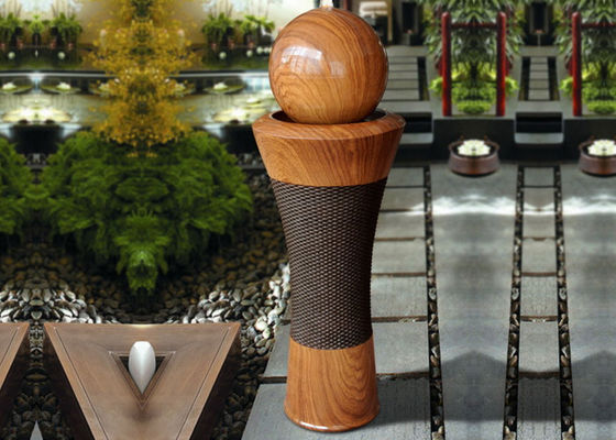 Thin Strip Club Scene Wood Rattan Effect Water Fountain supplier