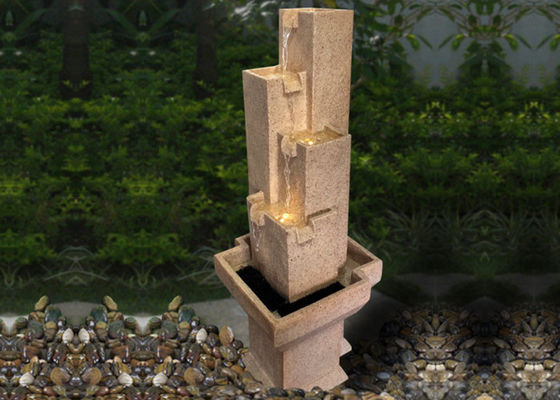 Light Luxury Garden Decor Sandstone Water Fountain supplier