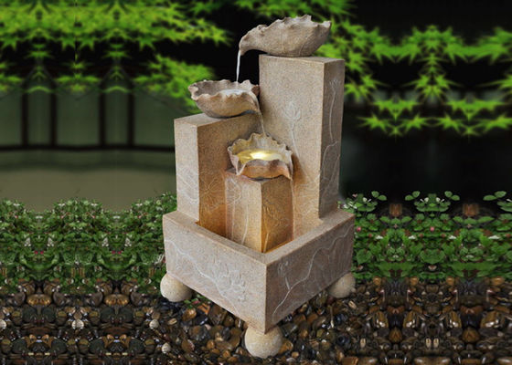 Water Pump Three Lotus Landscape Water Fountains supplier