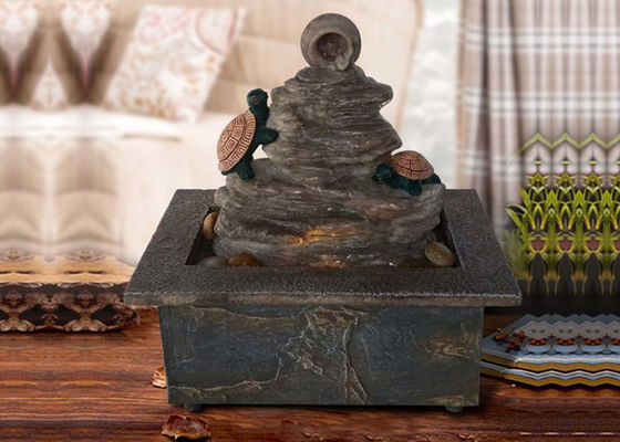 Handmade Polyresin Rockery Home Water Fountain Indoor supplier