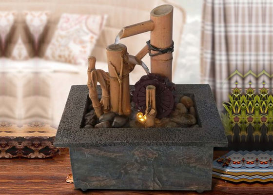 8 Inch European Style Bamboo  Indoor Waterfall Fountain supplier