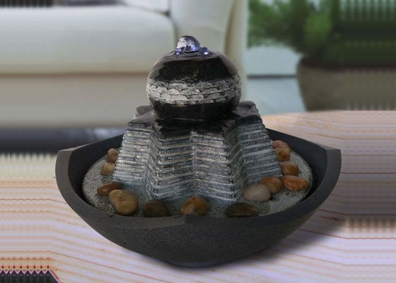 Lighted 7 Inch Fortune Water Fountain Indoor Decor supplier