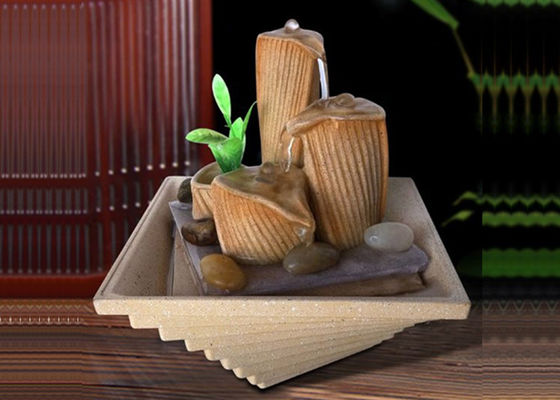 small Three Columns Indoor Waterfall Fountain supplier