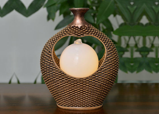 Bottle Rattan Mini Indoor Waterfall Fountain supplier