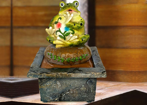 American Style Polyresin Frogs Indoor Tabletop Fountains supplier