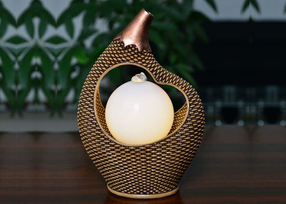12 Inch T-Pot Ratten  Ornament Indoor Tabletop Fountains supplier
