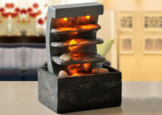 Four Steps 7”Polyresin Indoor Outdoor Fountains supplier