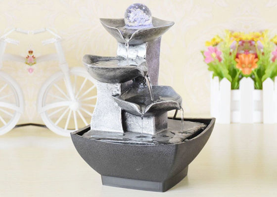 Contemporary Indoor With Glass Ball North American Style Home Interiors Decoration  Living Room  Water Fountain With LED supplier