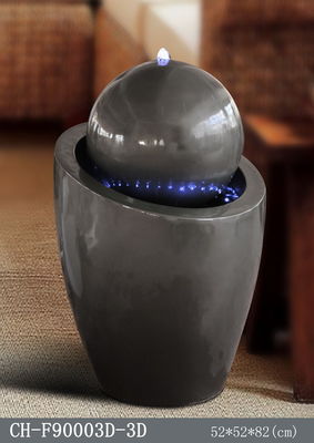 80cm Elliptical With Ball SAA Led Light Water Fountain supplier