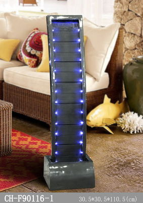 110cm Outdoor Water Fountains With Led Lights supplier