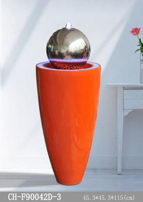115cm CUL 45.3X45.3 Led Light Water Fountain supplier